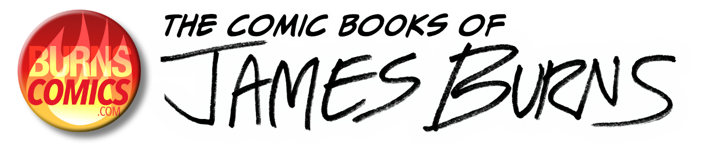 Comic Book art of James Biurns image